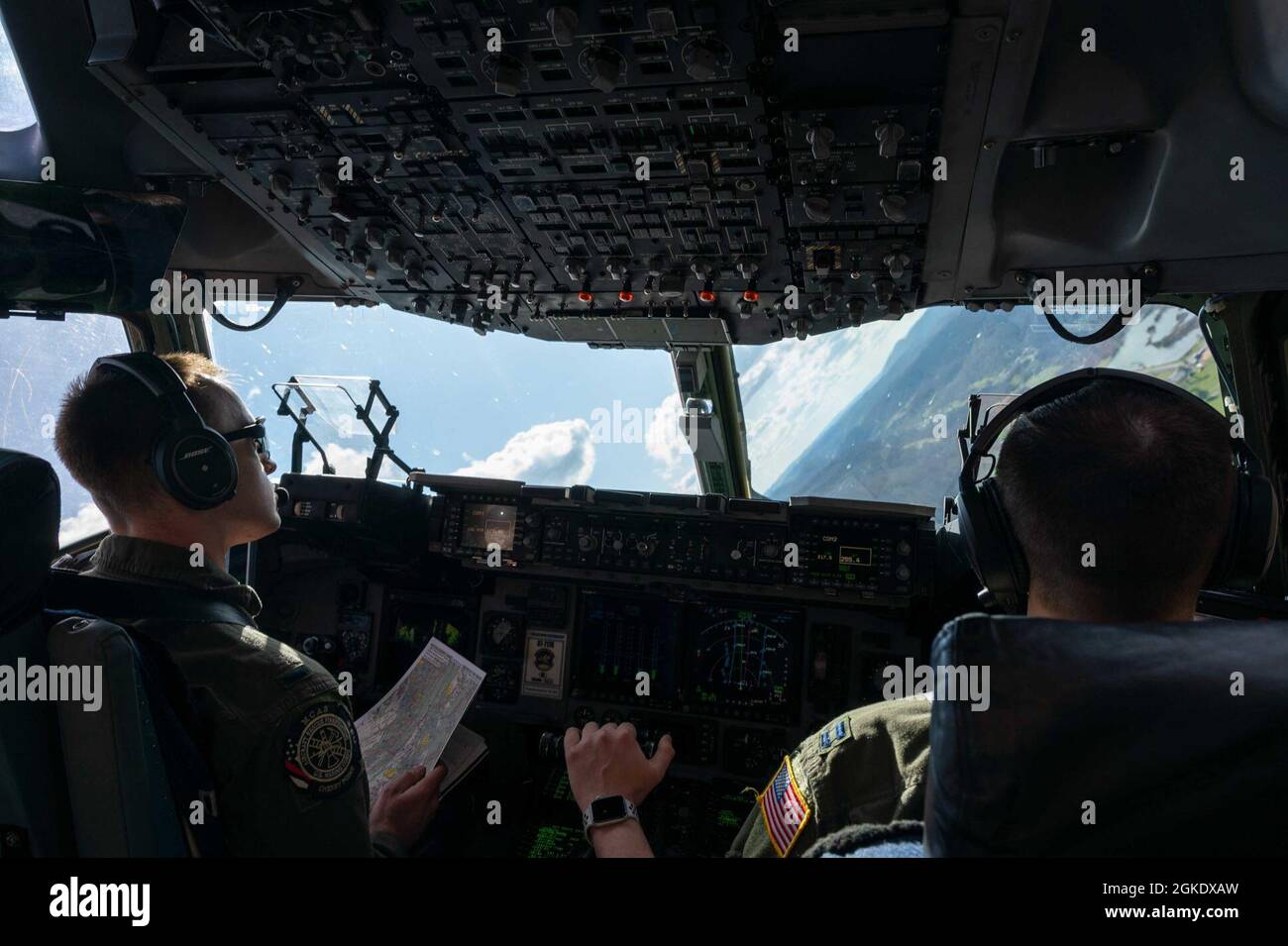 First Lt. Zachary Pruitt, left, and Capt. James Dimmick, both 3rd ...