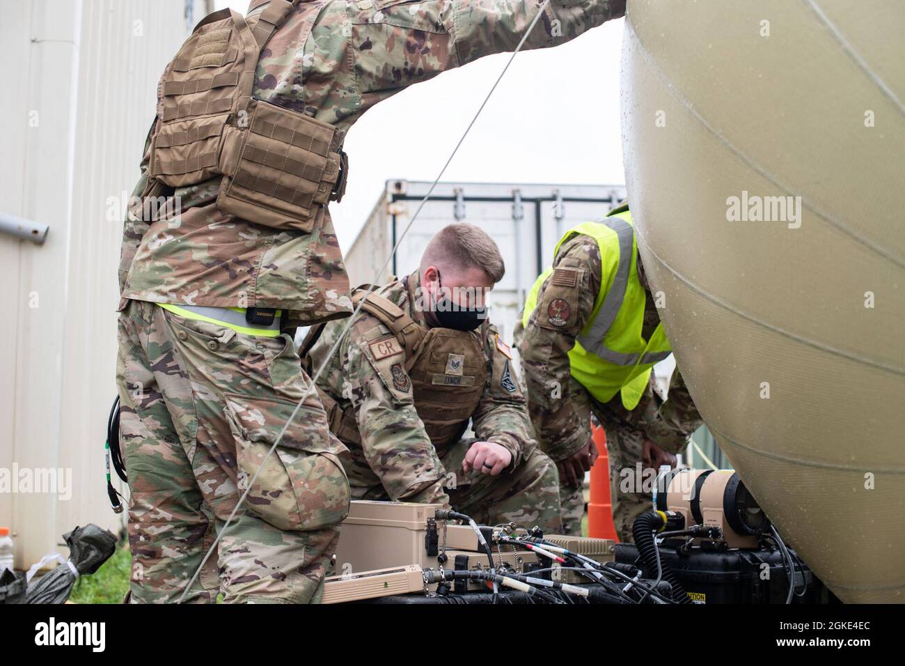 U.S. Space Force Staff Sgt. Kevin Lynch, 321st Contingency Response ...