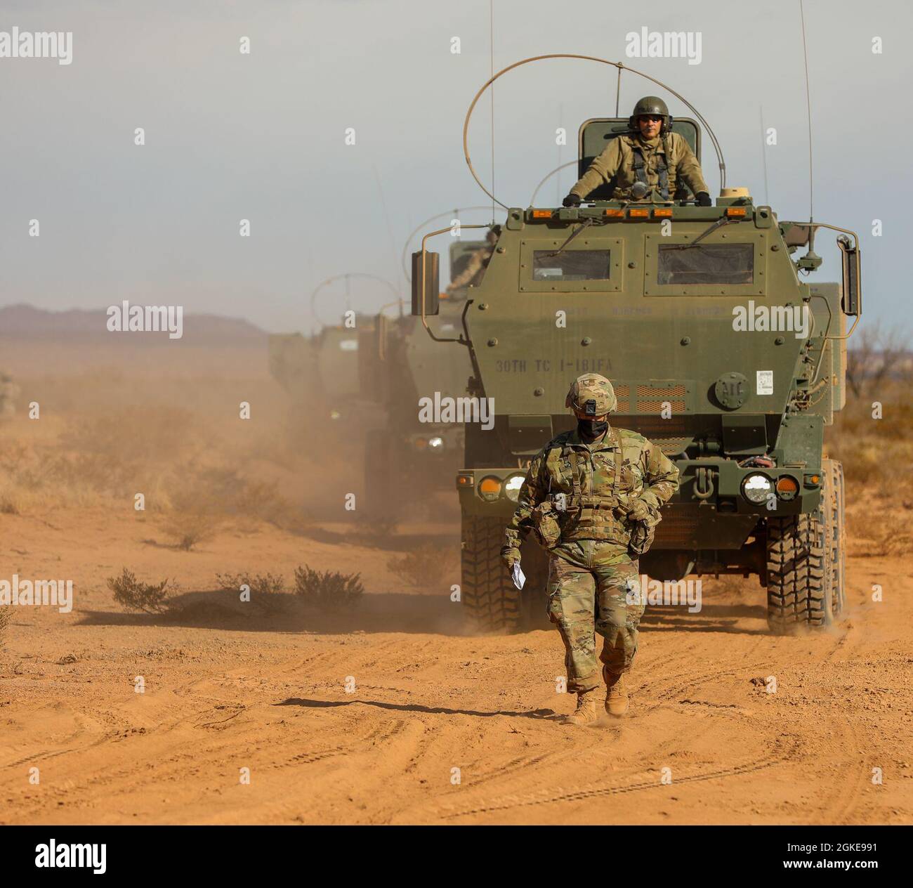 U.S. Army Sgt.1st Class Travis Mosier, master gunner, Headquarters and