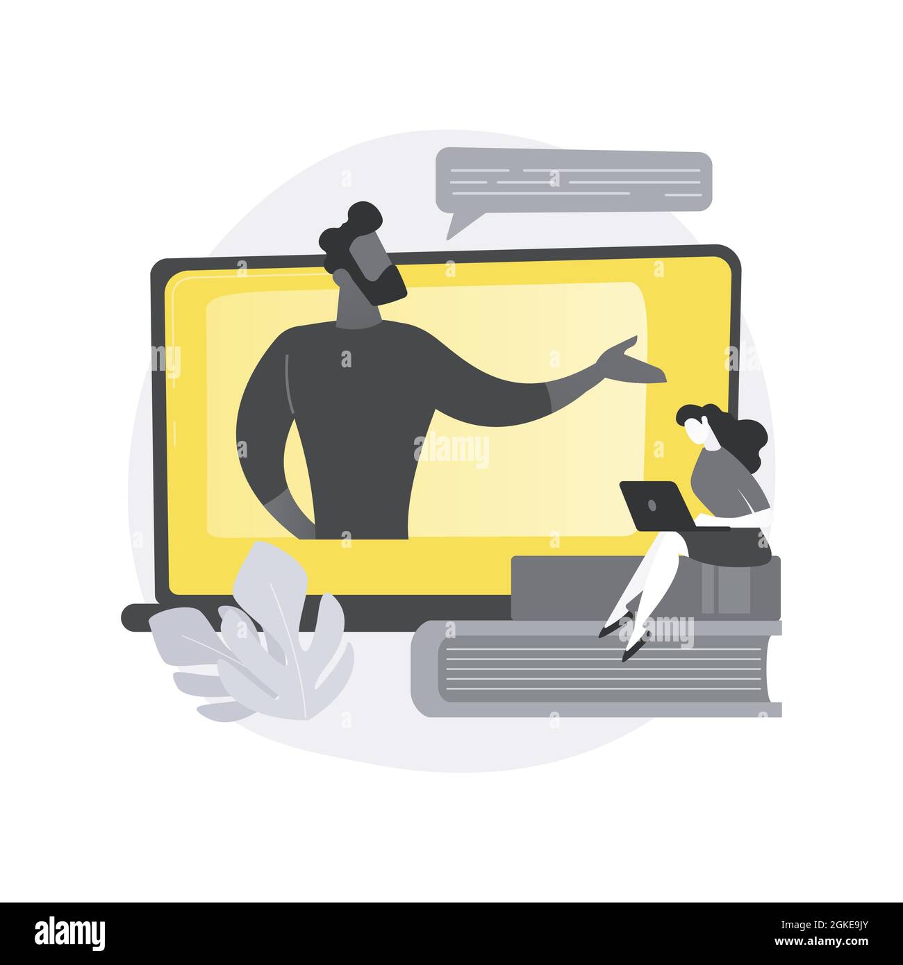 Webinar abstract concept vector illustration Stock Vector Image & Art ...