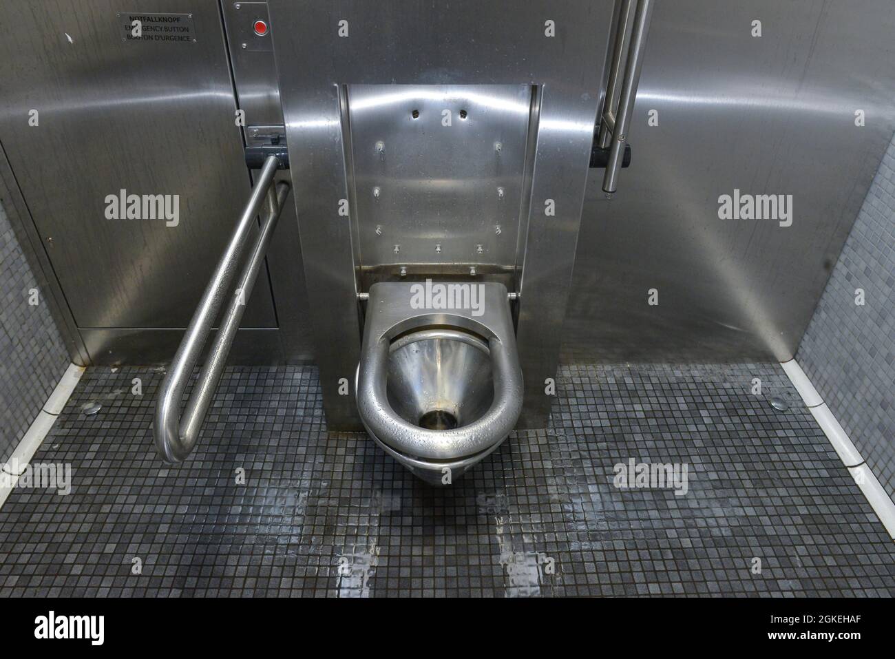 Public toilet, Aachen, North RhineWestphalia, Germany Stock Photo Alamy