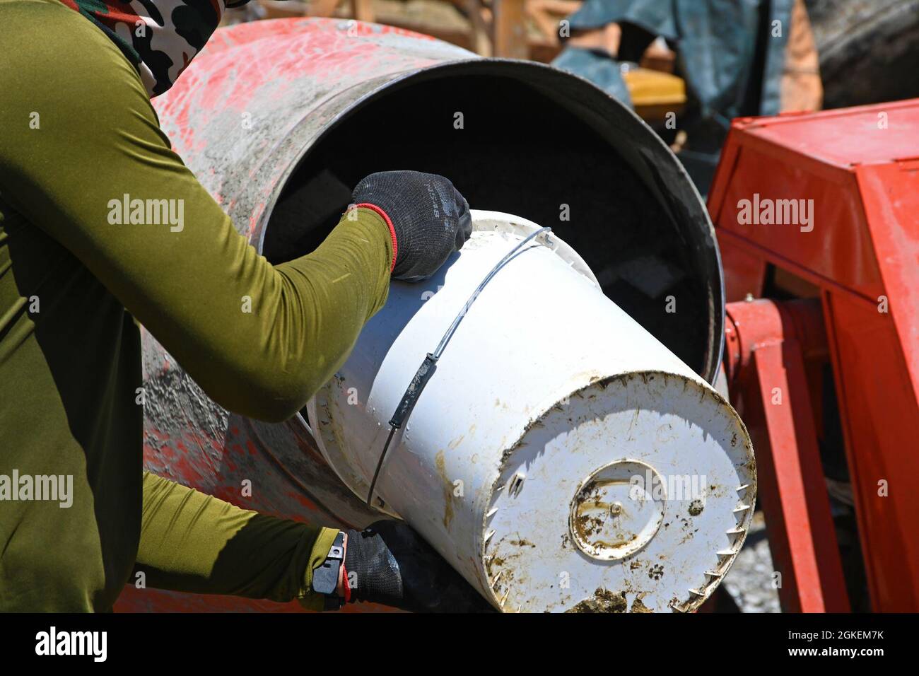Philippine Air Force Sgt. Mark Perez, 355th Aviation Engineering Wing
