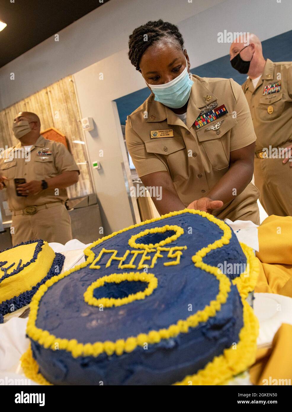 CAMP LEMONNIER, Djibouti (April 1, 2021) — U.S. Navy Chief Culinary