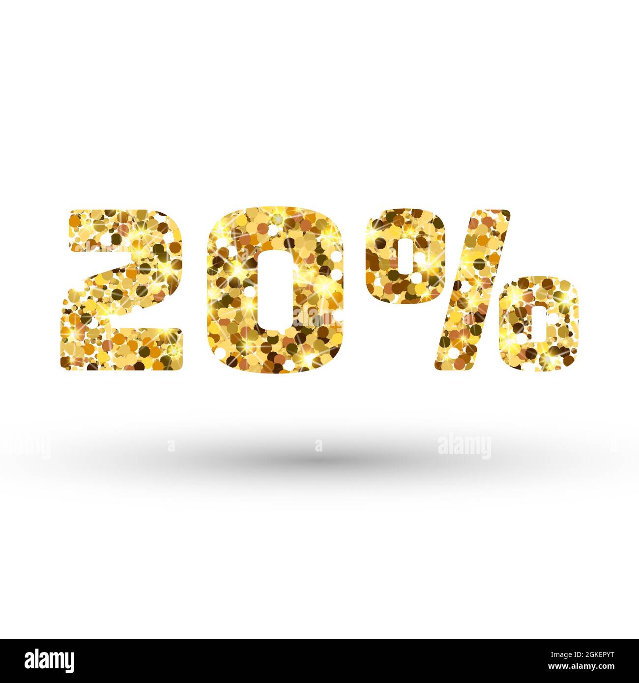 Gold glitter vector texture. Golden sparcle background. Amber particles. Luxory backdrop. Stock Vector