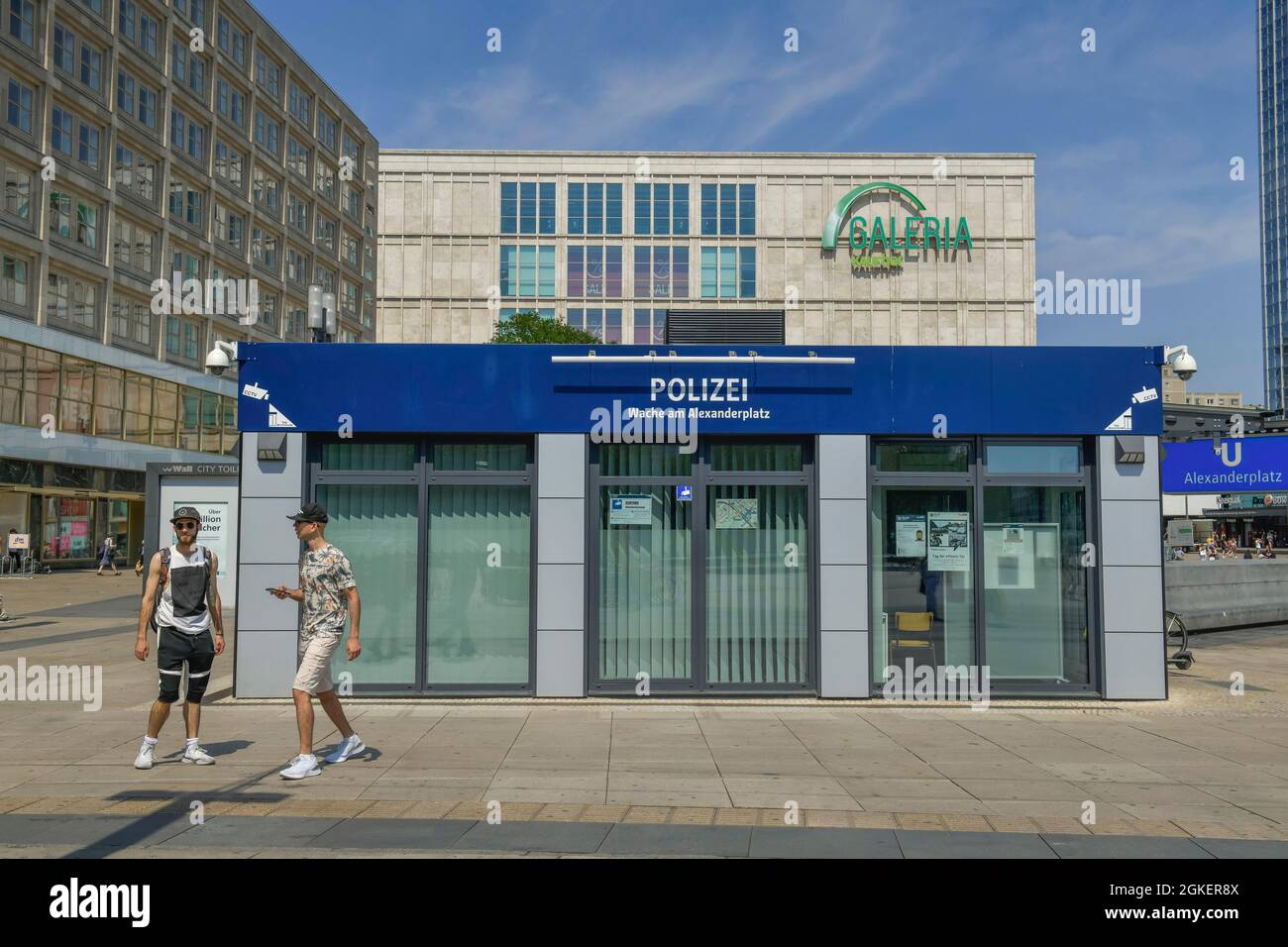Police Station, Alexanderplatz, Mitte, Berlin, Germany Stock Photo - Alamy