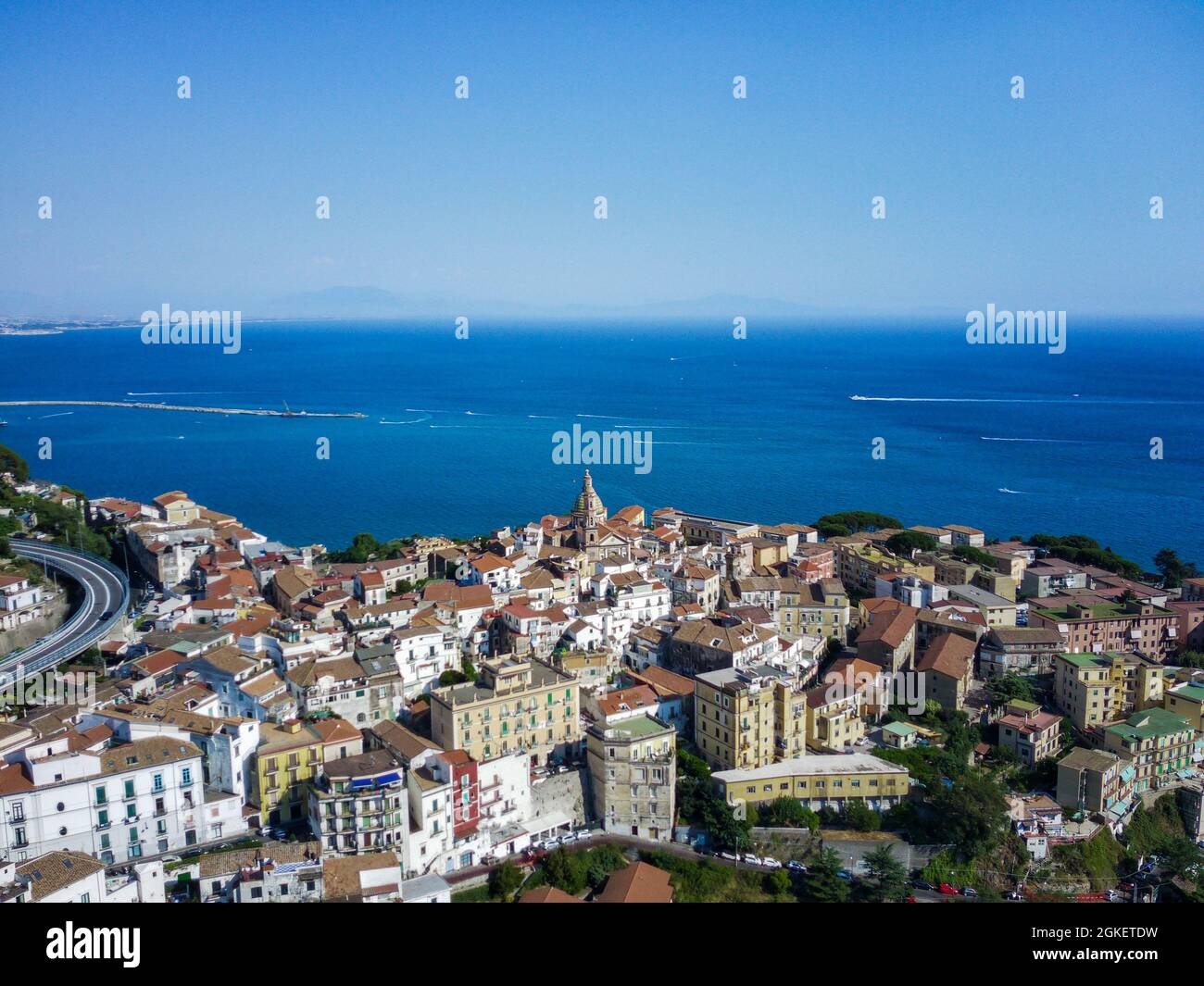 Vietri sul mare in amalfi coast, italy Stock Photo Alamy