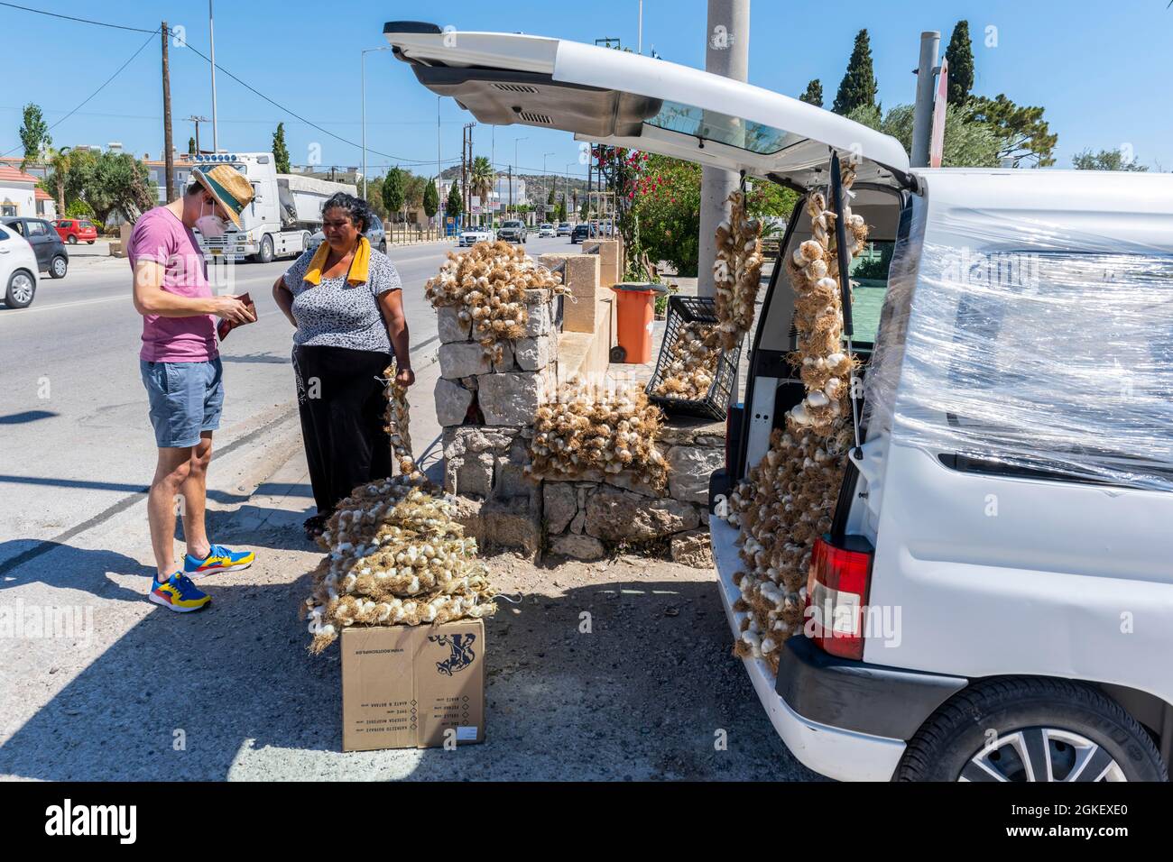 Rhodos car hires stock photography and images Alamy
