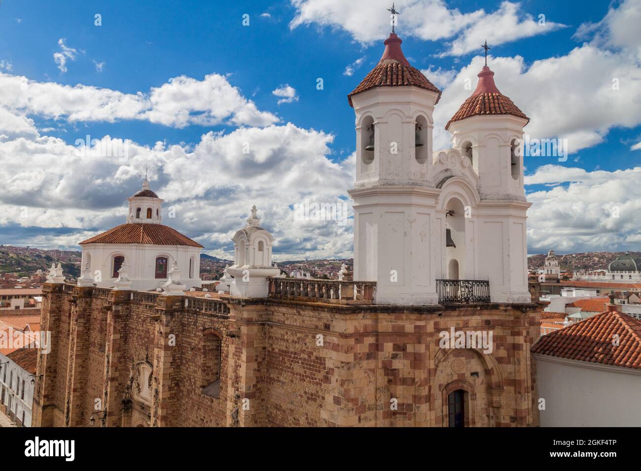 Church Of Convento De San Felipe Neri Monastery Sucre Bolivia Stock 