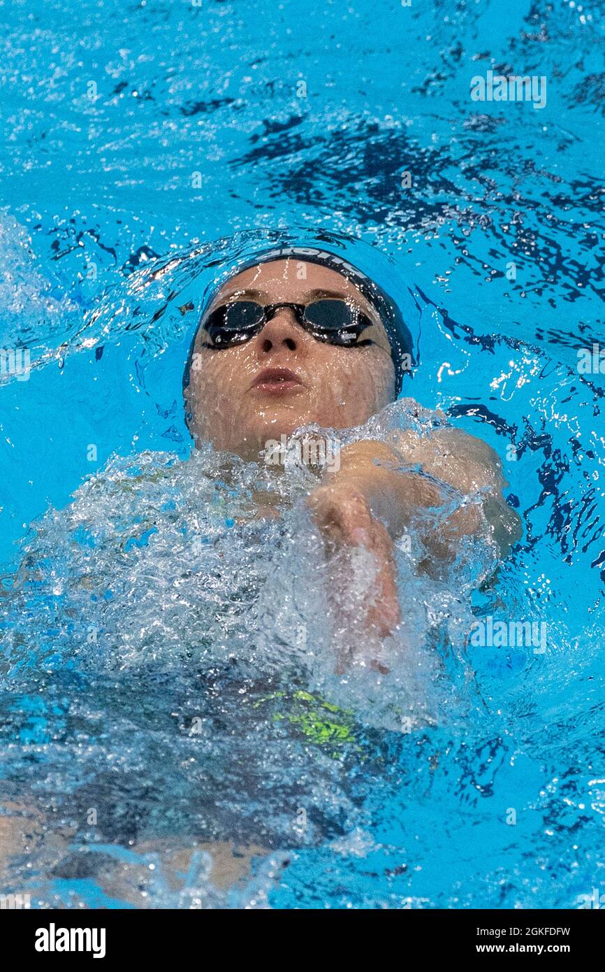 TOKIO (KOTO-KU), JAPAN - AUGUST 27:  MAACK, Mira Jeanne (GER) vom Berliner Schwimmteam (Berlin), geboren am 20.01.2004 in Berlin, paralympische Klassi Stock Photo