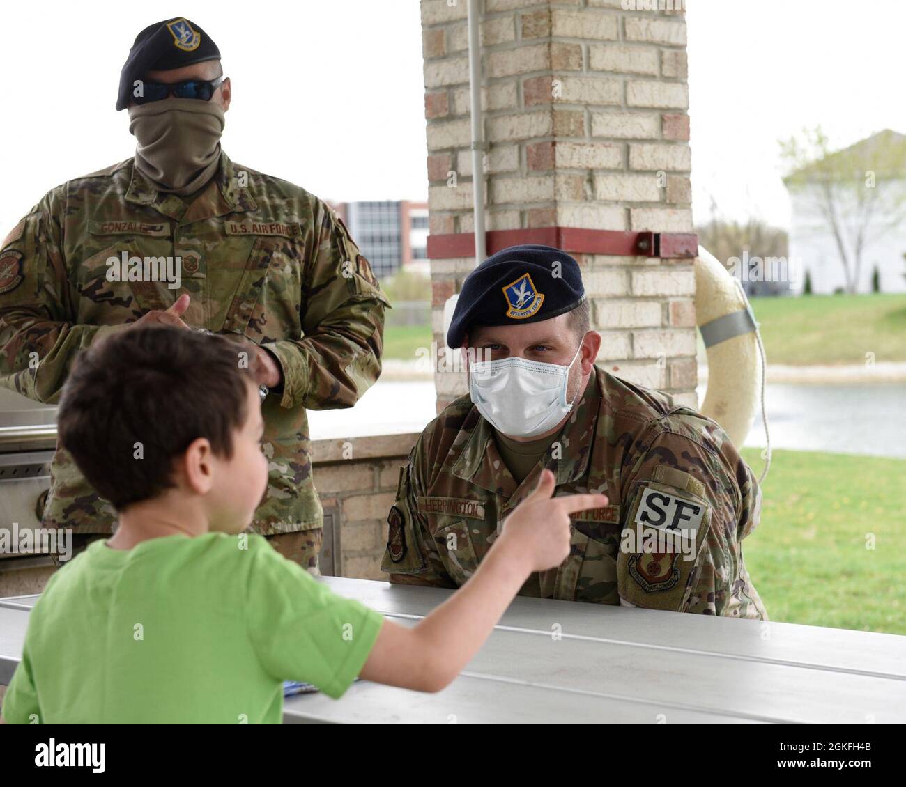 U.S. Air Force Master Sgt. Jesus Gonzalez, section chief for plans and ...