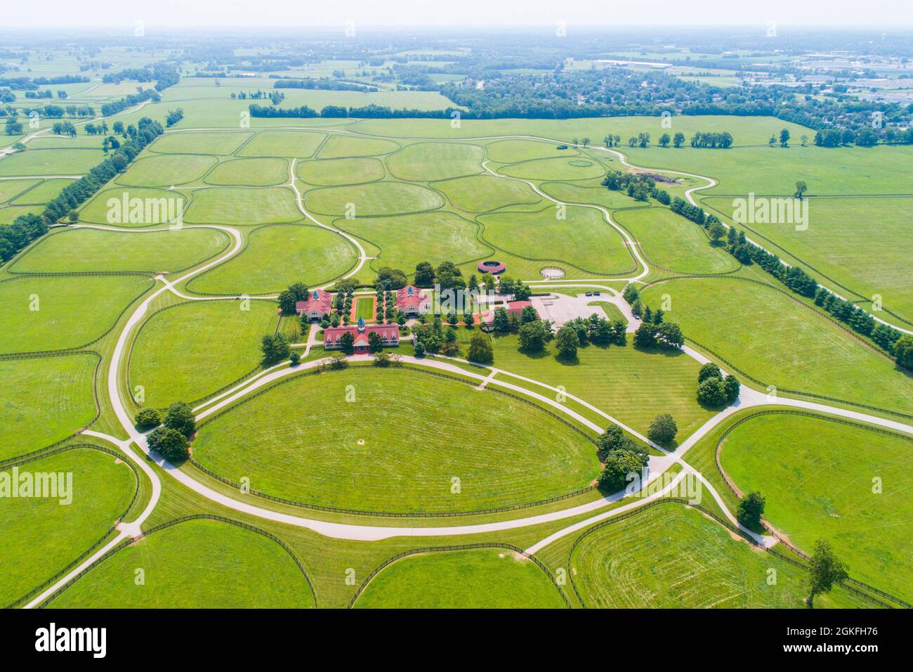 Lane's End Farm is a Thoroughbred horse race breeding farm in