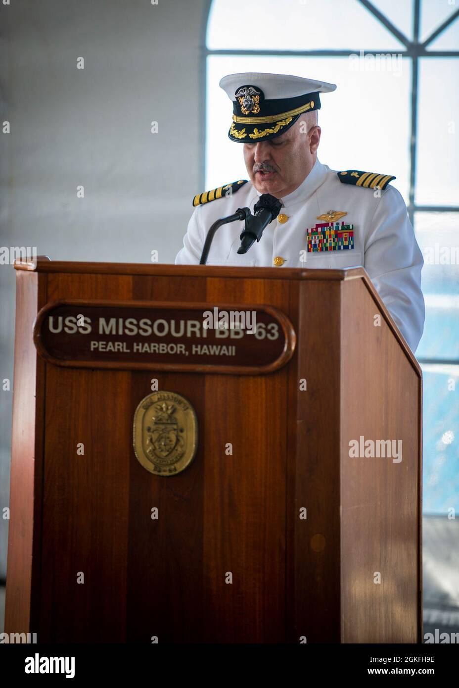 210409NXC3721057 HONOLULU, Hawaii (Apr. 9, 2021) Captain James