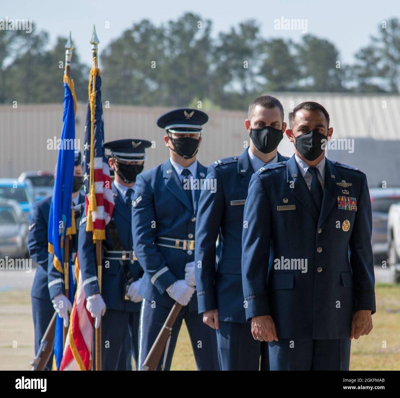 Col. Stuart M. Rubio, 403rd operations group commander at Keesler Air Force Base, Miss., and