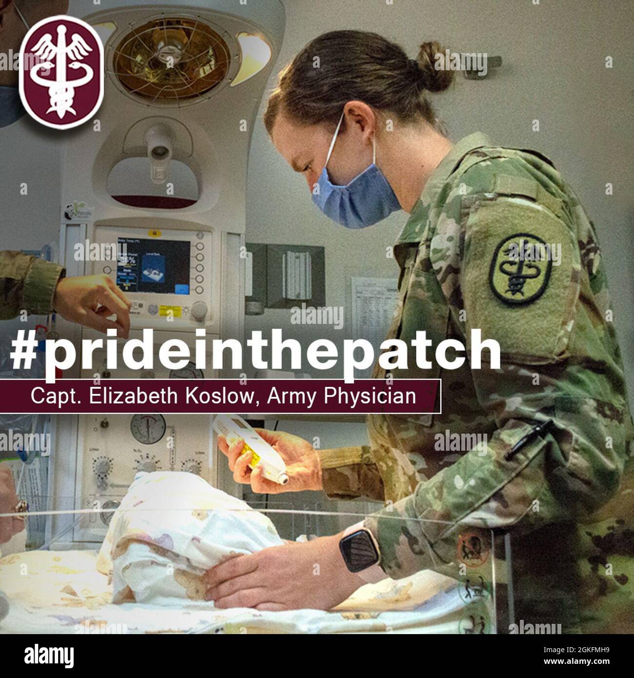 Thank you Capt. Elizabeth Koslow for doing your part within Army Medicine.  And thank you to all the Soldiers and Civilians that make Army Medicine. Stock Photo