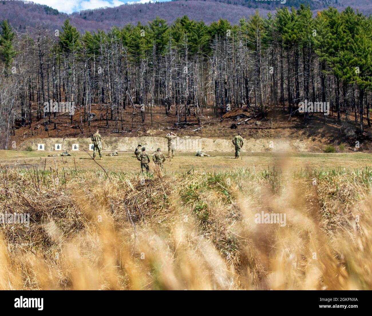 U.S. Soldiers with the 86th Infantry Brigade Combat Team, compete in