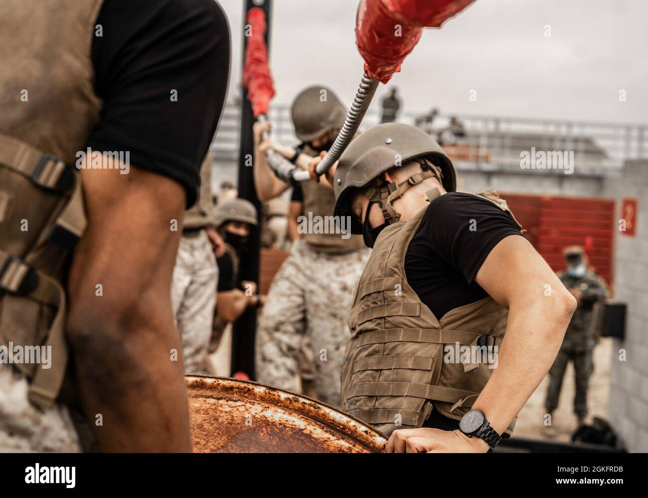 U.S. Marine Corps officer candidates with Recruiting Station Riverside ...