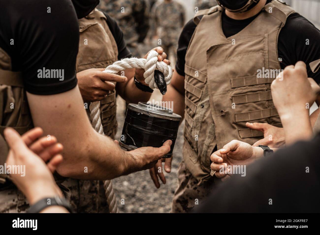 U.S. Marine Corps officer candidates with Recruiting Station Riverside ...