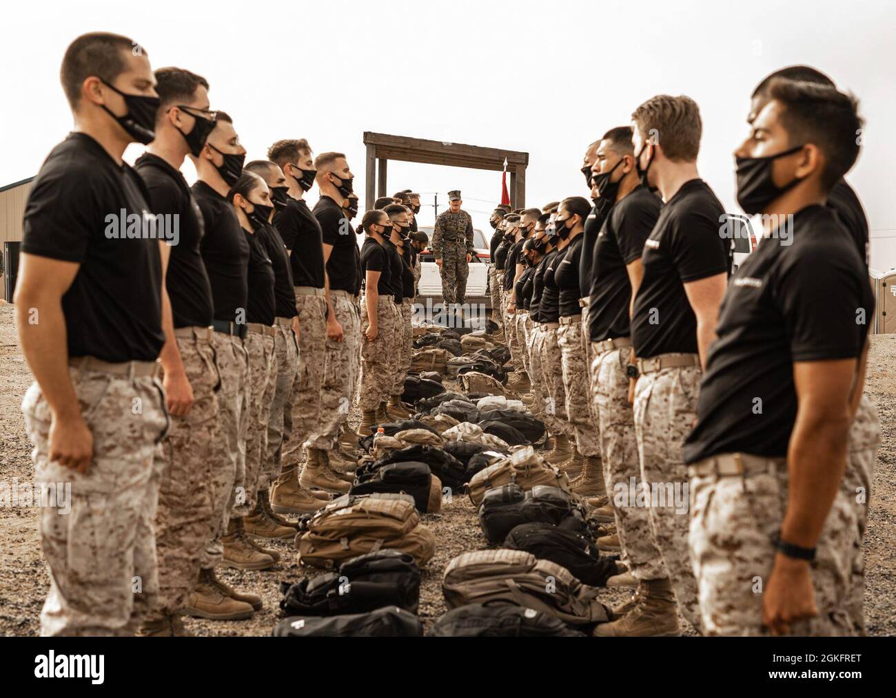 U.S. Marine Corps officer candidates with Recruiting Station Riverside ...