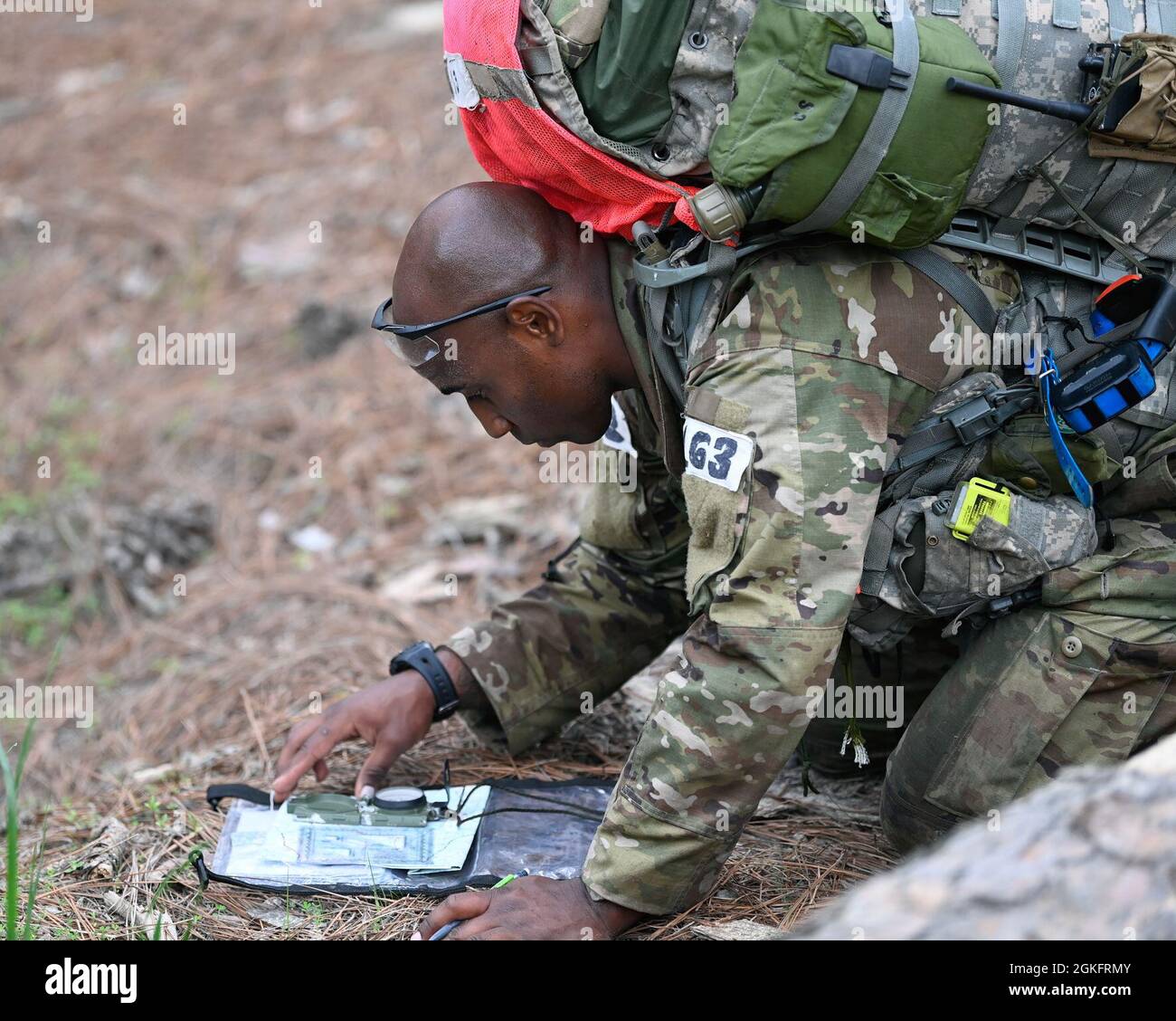 A Special Forces candidate from the U.S. Army John F. Kennedy Special