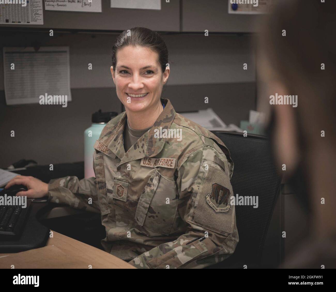 U.S. Air Force Master Sgt. Destiny Taylor, 110th Wing finance