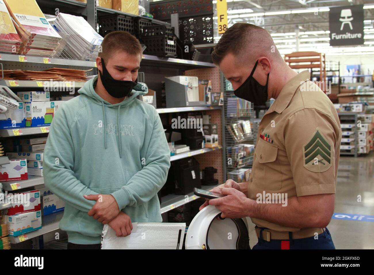 U.S. Marine Sgt. Max Klinger, a recruiter with Recruiting 
