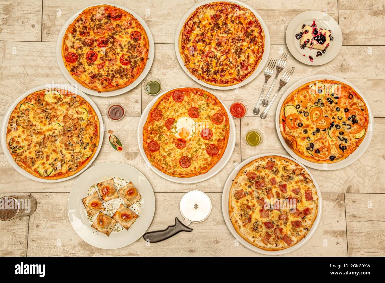 Assorted Pizzas High Resolution Stock Photography and Images - Alamy