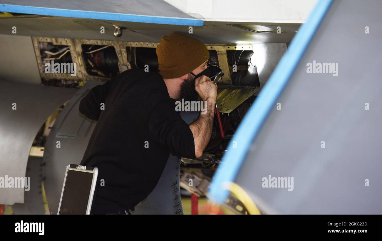 Mr. Joshua Larkin, 52nd Maintenance Squadron Aircraft Inspector