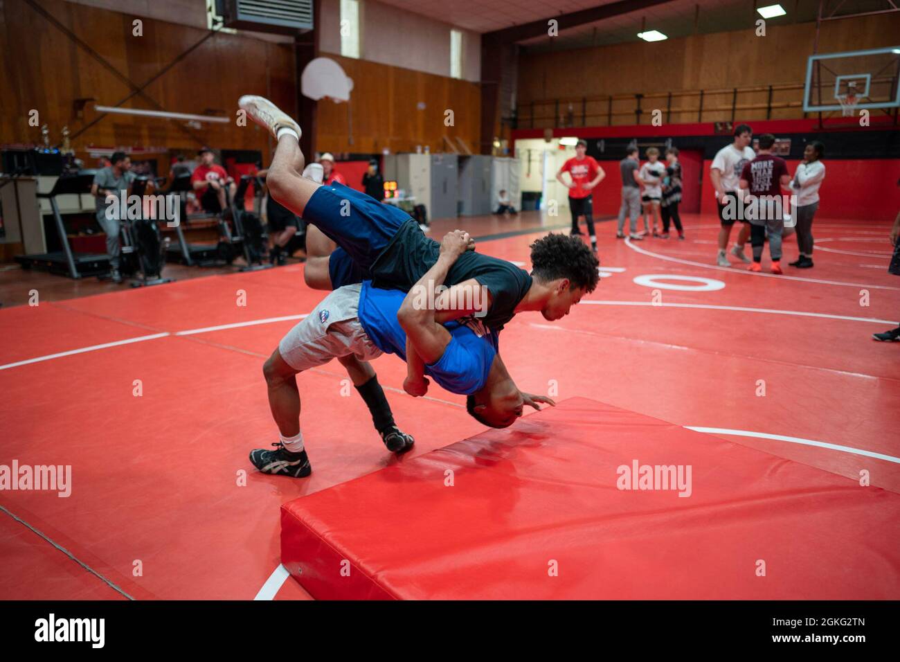All marine wrestling team hires stock photography and images Alamy
