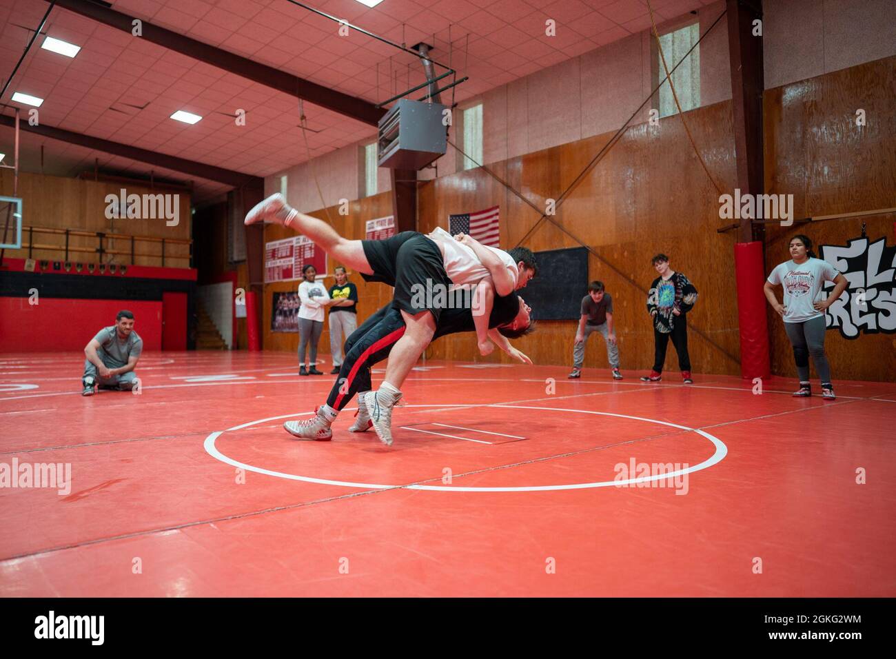 All marine wrestling team hires stock photography and images Alamy