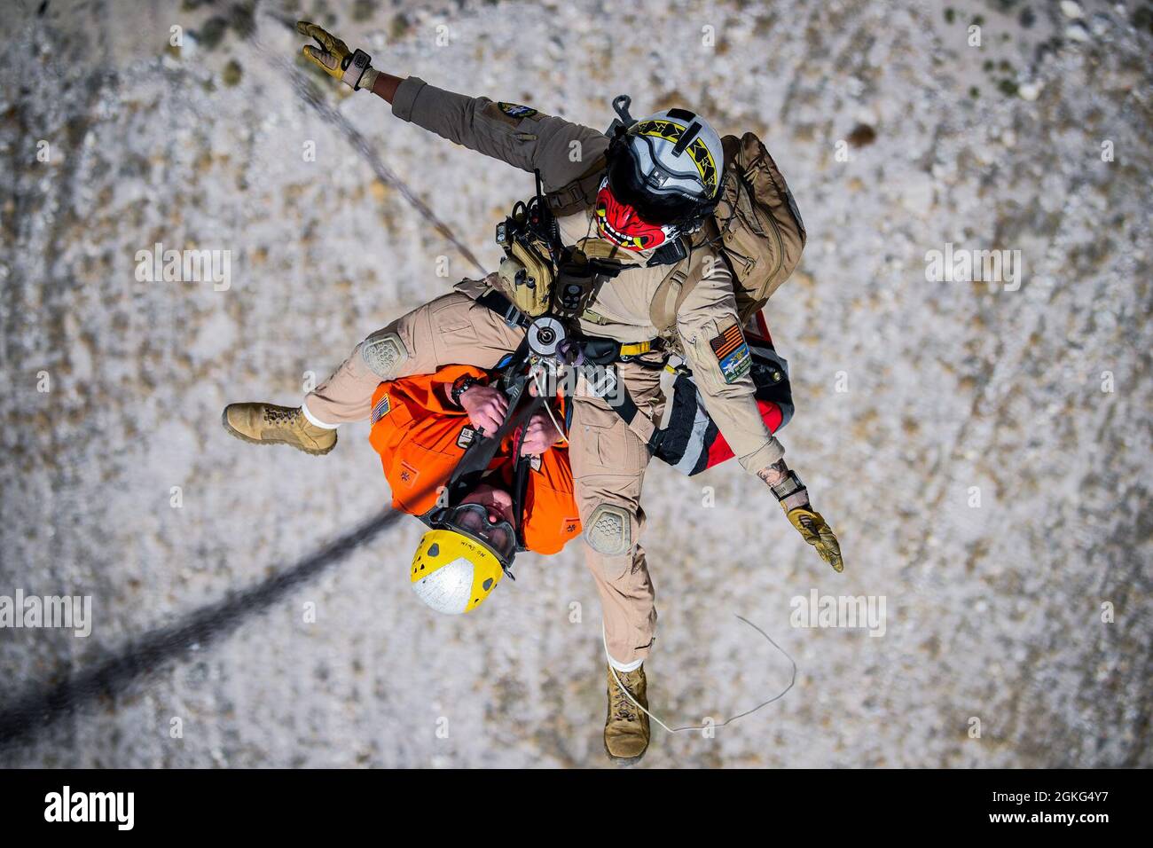 210414-N-FC670-011 FALLON, Nev. (Apr. 14, 2021) Naval Aircrewman ...
