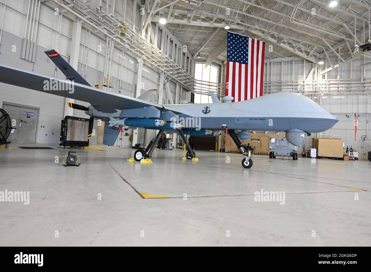 An MQ9 Reaper assigned to the 119th Wing of the North Dakota Air