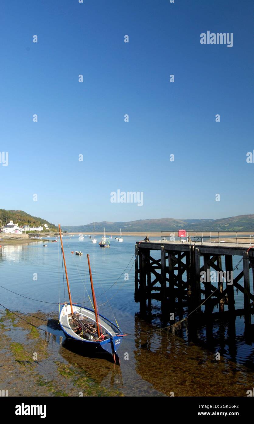 The Wharf Aberdyfi, Gwynedd Wales UK Stock Photo Alamy