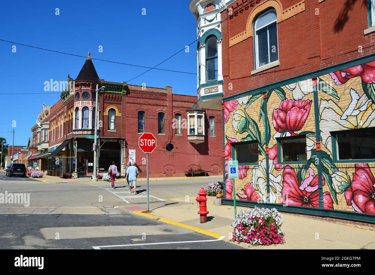 Midwest main street hires stock photography and images Alamy