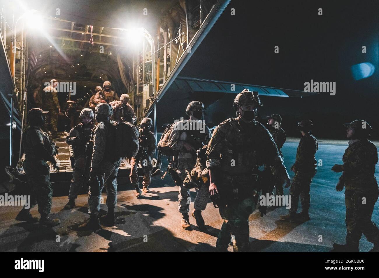 U.S. Marines with Fleet Anti-terrorism Security Company, Europe ...