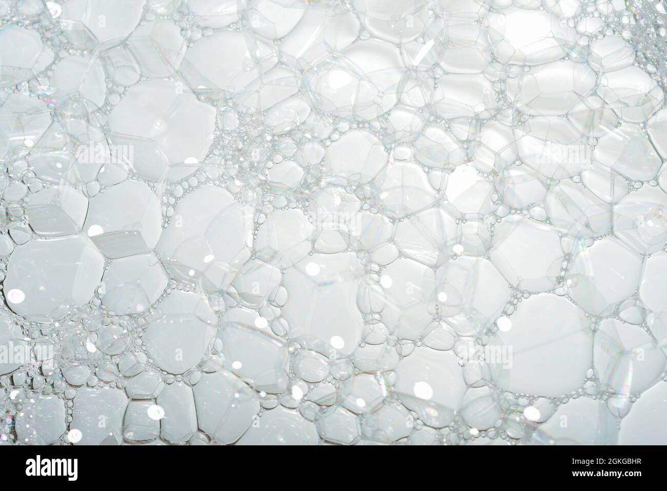 Soap foam background, bubbles texture close up Stock Photo - Alamy