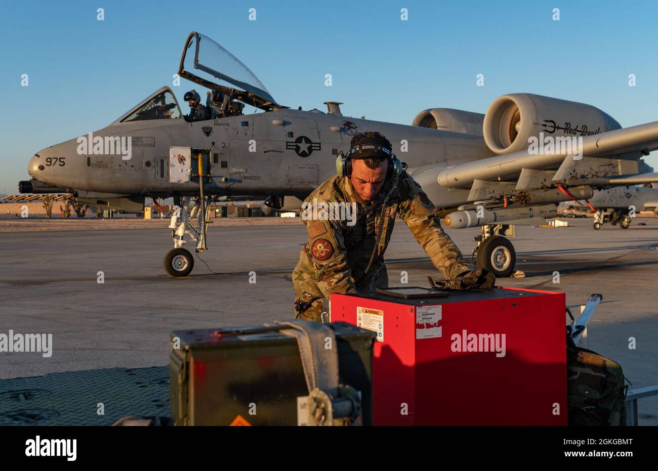 U.S. Air Force Senior Airman Dominic Raona, a tactical aircraft ...