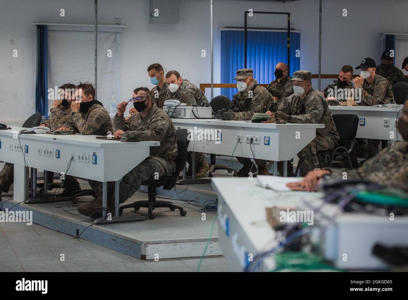 U.S. Army Soldiers assigned to the Joint Multinational Readiness Center ...