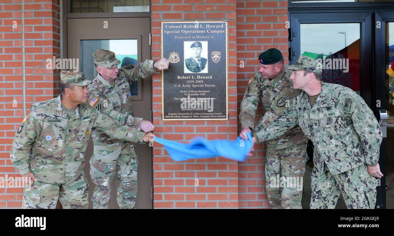 (From left to right) Command Sergeant Major Walter A. Tagalicud, U.S