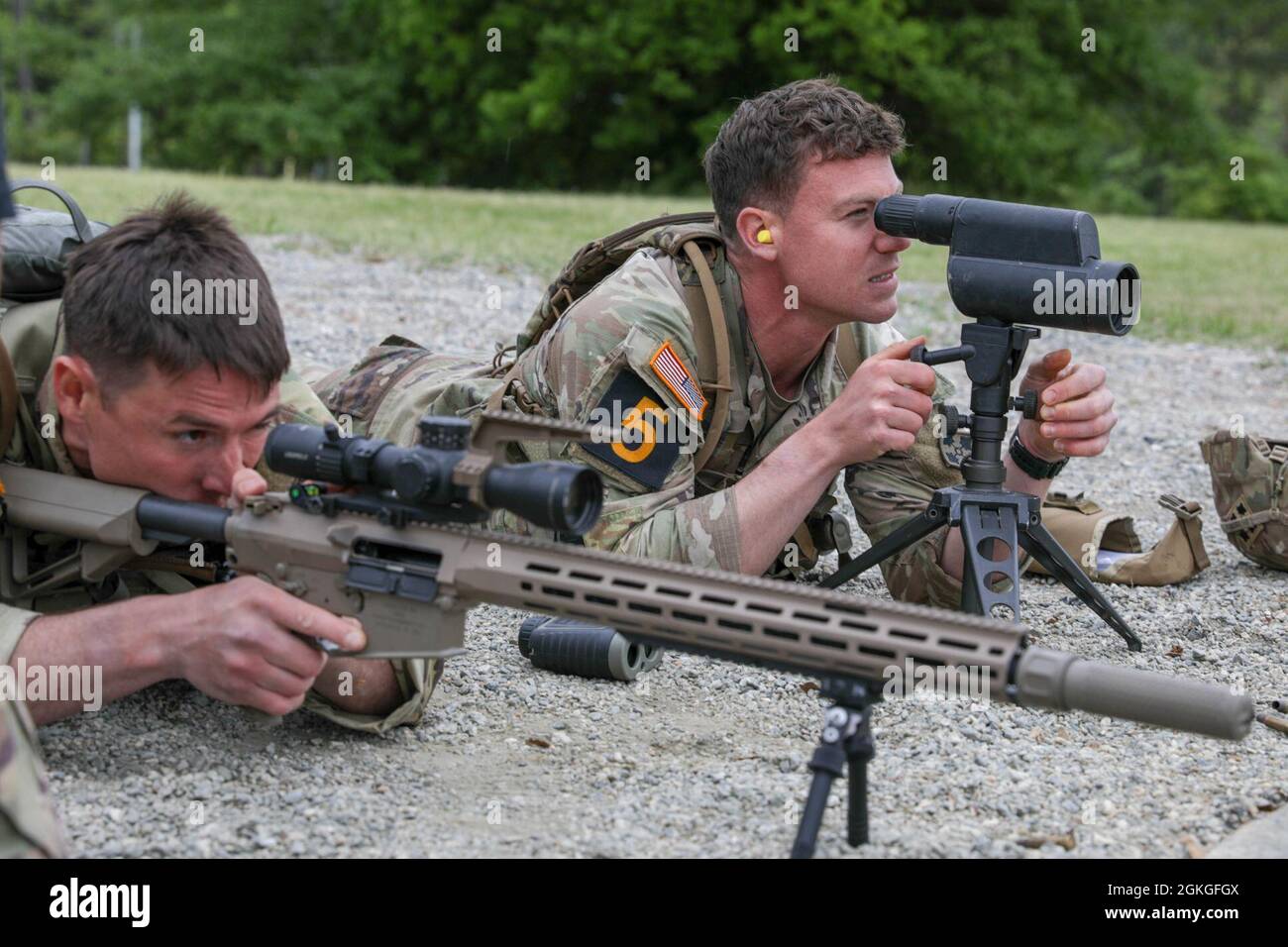 U.S. service members compete in the 2021 Best Ranger Competition on ...
