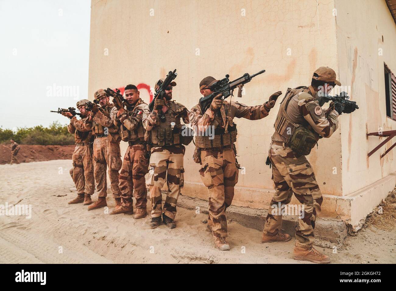U.S. Marines with Fleet Anti-terrorism Security Company, Europe ...