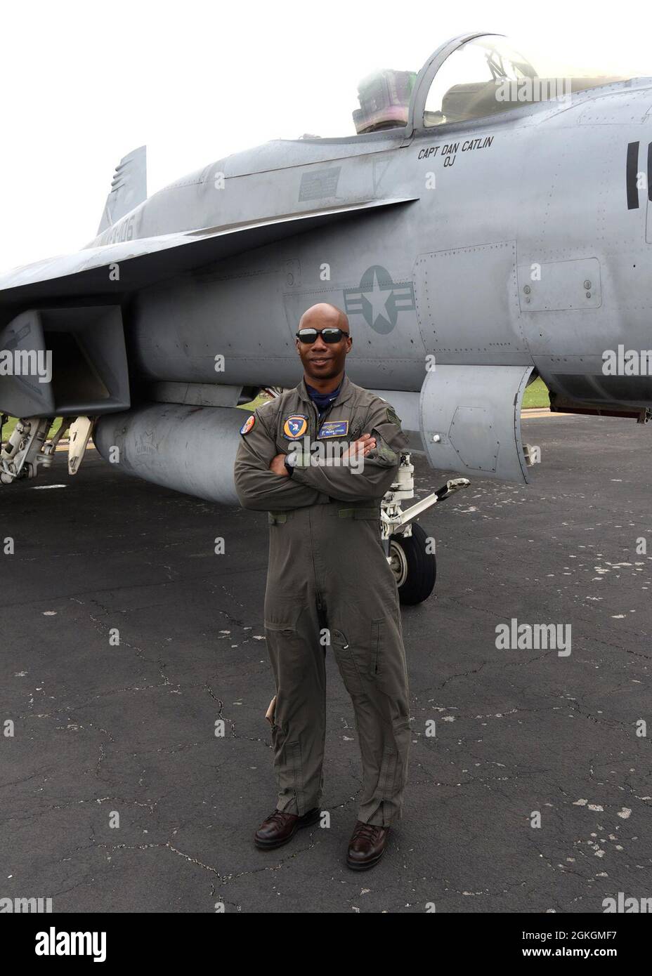 AUSTIN, Texas – (April 17, 2021) Naval Aviator Cmdr. Micheal “MC