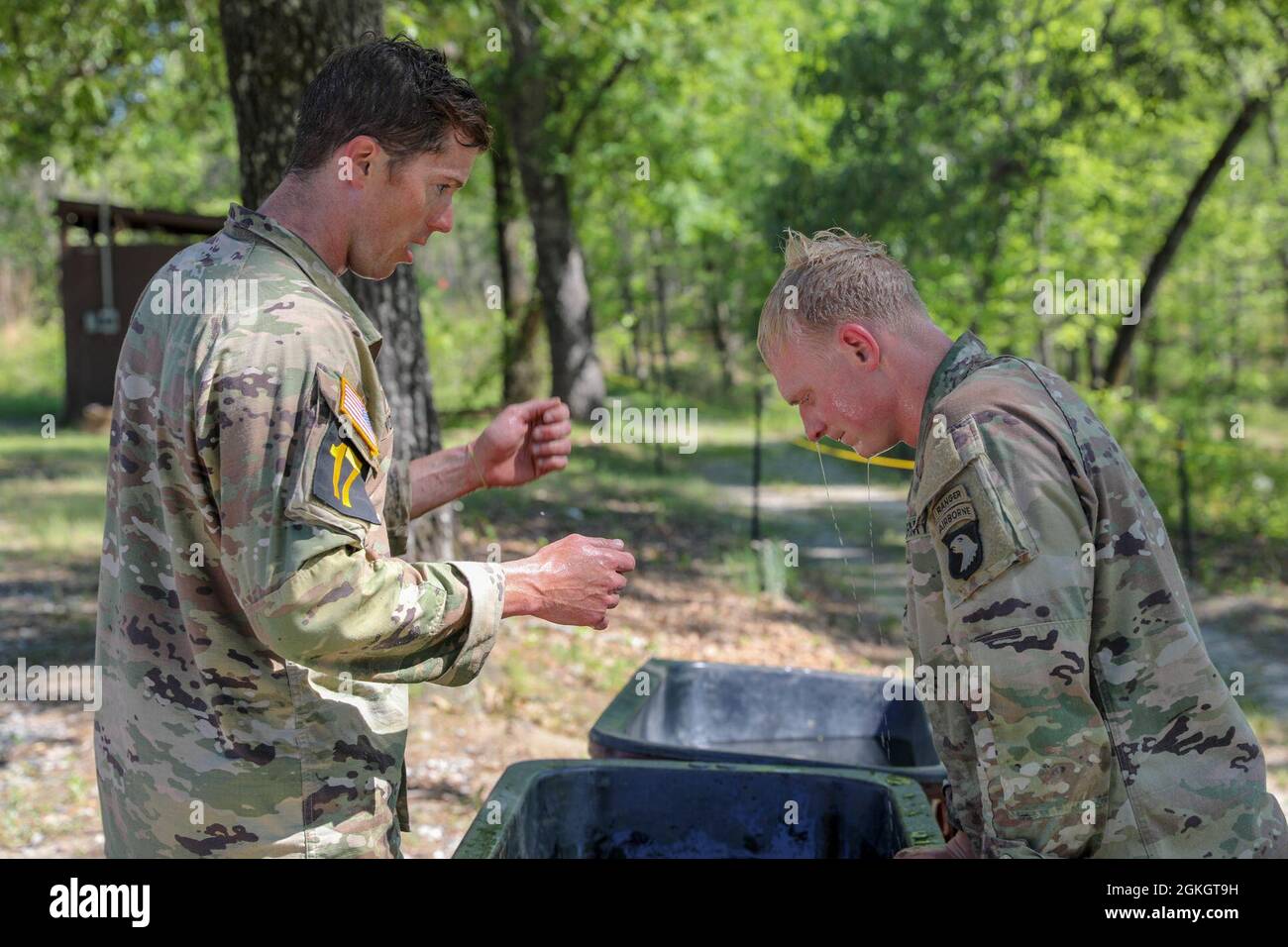 U.S. Soldiers assigned to multiple ranger regiments, compete in the