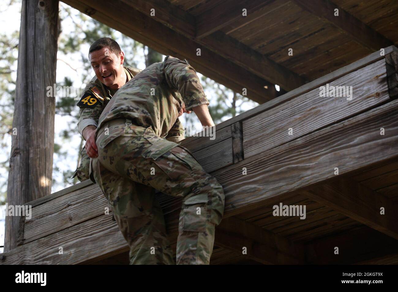 U.S. Soldiers assigned to multiple ranger regiments, compete in the