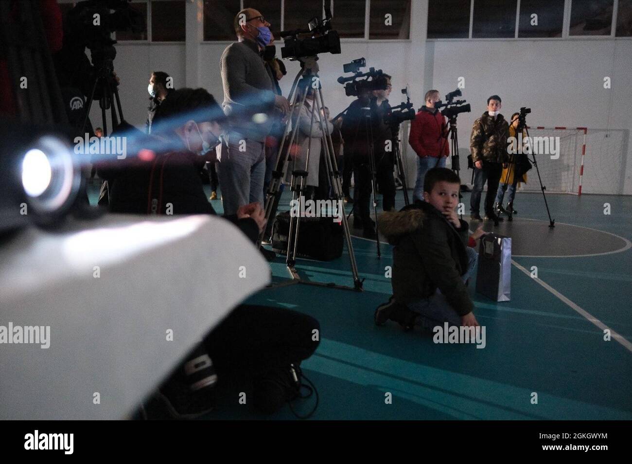 A U.S. Civil Affairs team assigned to Special Operations Command Europe