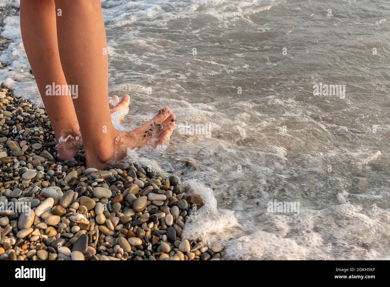 Barefoot woman hi-res stock photography and images - Alamy