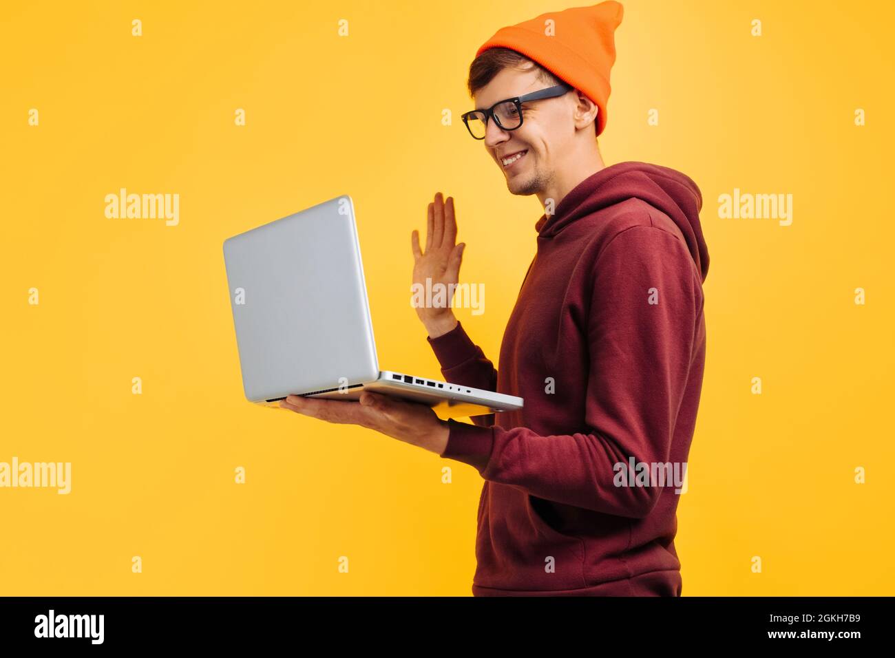 Videocall persuade hires stock photography and images Alamy