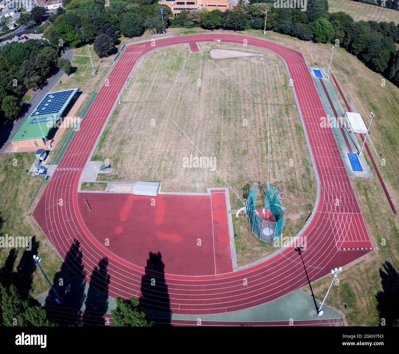 Athletics track stadium aerial hires stock photography and images Alamy