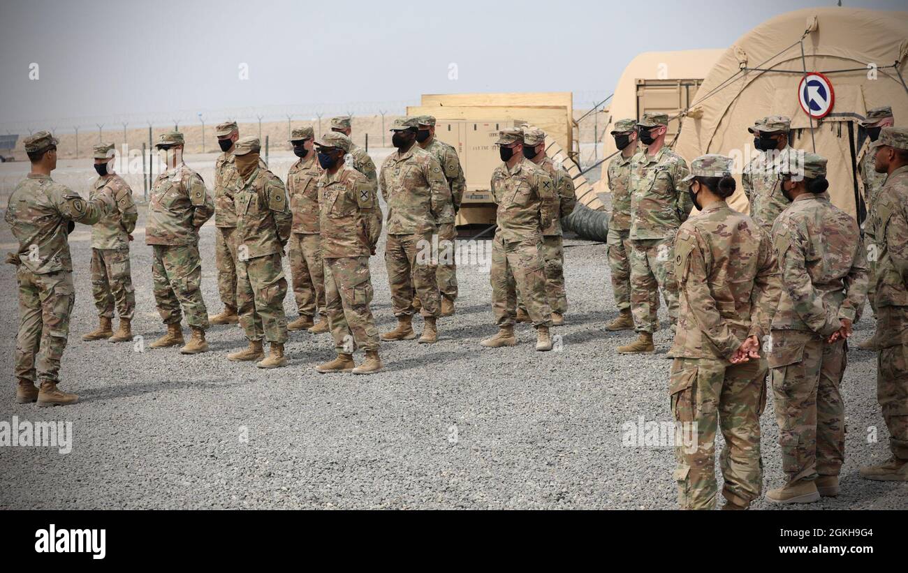 Lt. Col. Brian Kibitlewski, commander, Special Troops Battalion, 1st ...