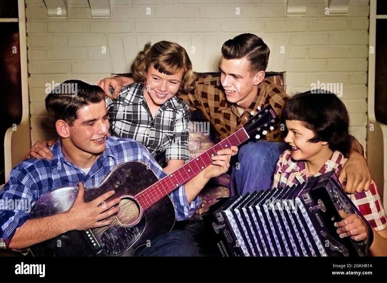 1950s teen boys