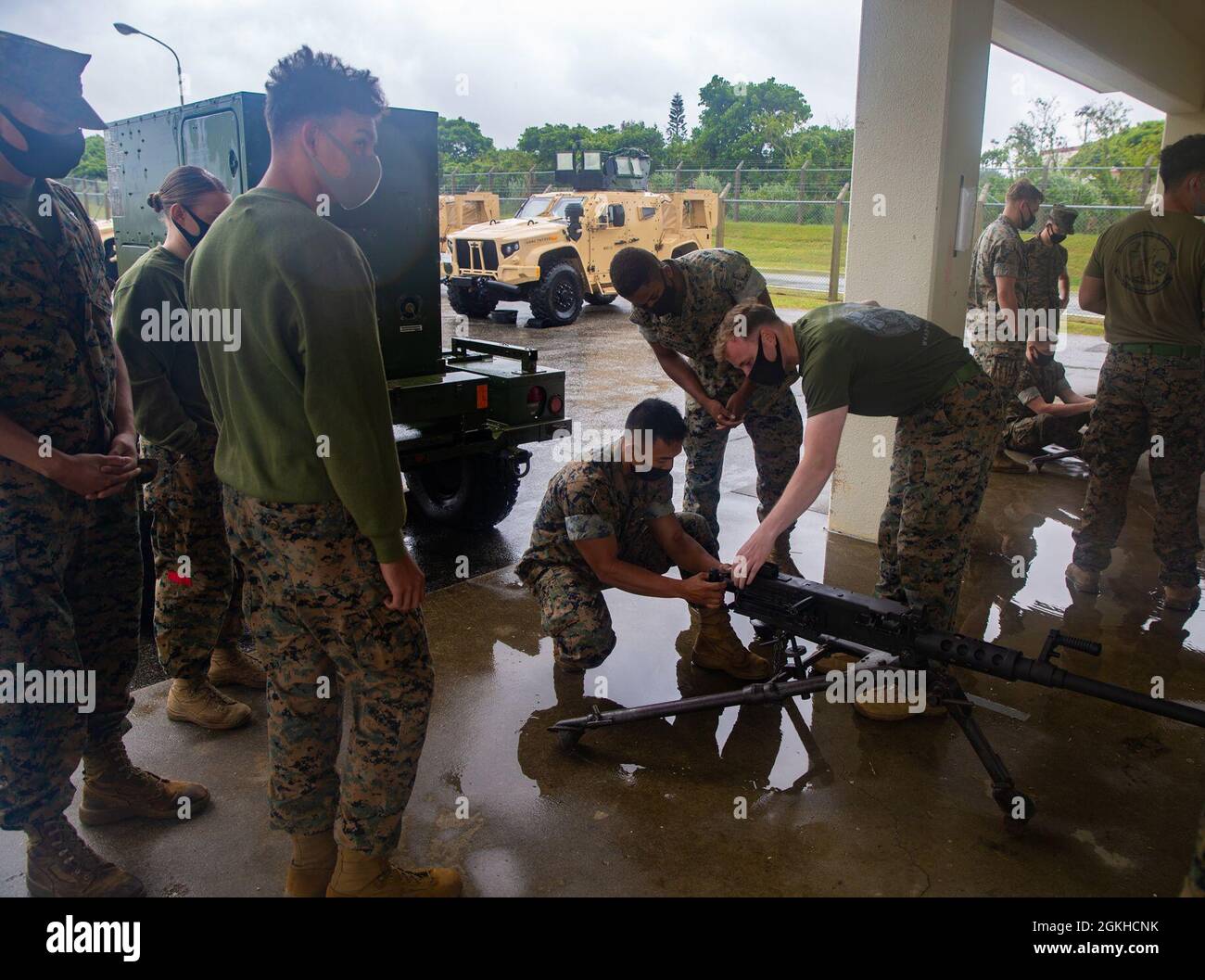 U.S. Marines within the Command Element of the 31st Marine ...
